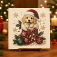 thumbnail image 4 of Kojanyu DIY Christmas Pearl Bead Painting Kit, Framed Canvas Rhinestone Art Set with Instructions, Holiday Crafts for Adults Home Wall Decor Gift., 4 of 6