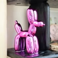 thumbnail image 3 of 11"H Ceramic Balloon Dog Metallic Pink, 3 of 4