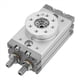 thumbnail image 3 of 2X MSQB-10A Tipo de Ajuste de 180 Grados Cilindro Neumático Rotativo de 15 mm 0-60 ° C, 3 of 5
