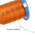 thumbnail image 5 of 710 Yards 420D/0.45mm Extra Strong Bonded Polyester Threads (Orange, 2 Pack), 5 of 6