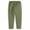 Green, variant on Kids Casual Cotton Pants with Pockets Elastic Waist Pull on Trousers Breathable Summer Long Pants for Boys Girls 2-13 Years