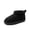 BLACK, variant on Dream Pairs Little/Big Kids' Warm Ankle Boots Faux Fur Lined Winter Snow Shoes (Boys & Girls)