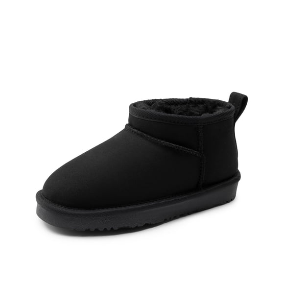 Dream Pairs Little/Big Kids' Warm Ankle Boots Faux Fur Lined Winter Snow Shoes (Boys & Girls)