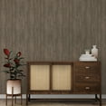 thumbnail image 5 of Tempaper Wide Plank Weathered Ebony Peel and Stick Wallpaper, 20.5" x 16.5', 5 of 8