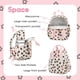 thumbnail image 2 of Mochila Bluboon para niñas pequeñas de 12 pulgadas con correas ajustables, 2 of 7