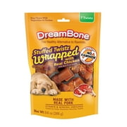 DreamBone Stuffed Twists with Real Pork, Rawhide-Free Dog Chews, 9.6 Oz. (7 Count)