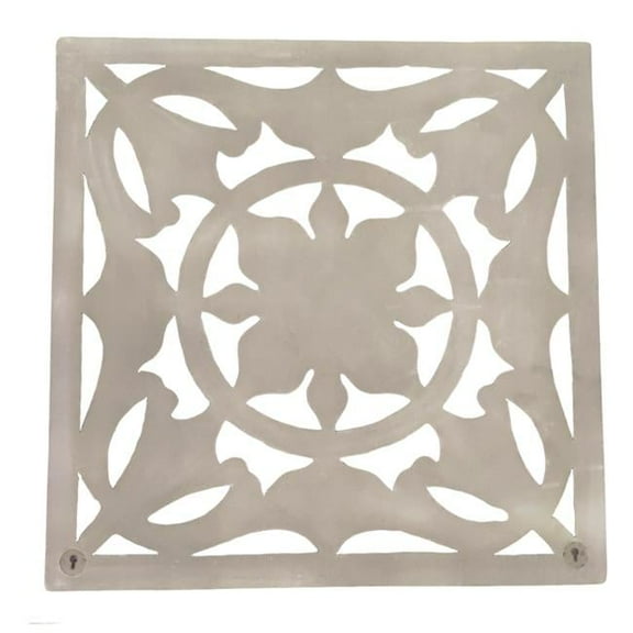 61 x 24.2 x 1.5 in. Handmade Wood Eco-Friendly Tranditional Square Hanging Wall Decor, Grey