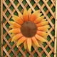 thumbnail image 5 of Decoración del hogar, decoración de habitaciones, decoración de pared, colgante de pared de girasol de hierro forjado, pintura decorativa de madera, colgante para el hogar, 5 of 9