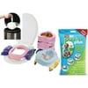 Kalencom - 2-in-1 Portable Potty & Trainer and Liner Refills Bundle, Pink
