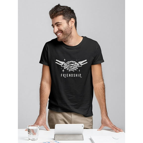 Skeleton Handshake Tee Men's -Image by Shutterstock