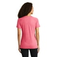 thumbnail image 2 of Sport-Tek Ladies Posicharge Tri-Blend Wicking Scoop Neck Raglan Tee Lst400 Pink Raspberry Heather L, 2 of 4