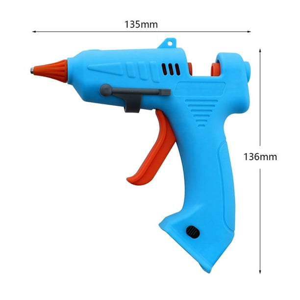 Pistolet à colle sans fil charge USB Mini Kit de pistolet à colle chaude  avec 30 pièces bâtons pour artisanat décorations projets de bricolage 