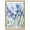 Gold Frame, variant on Blue Iris Canvas Print Blue Wall Decor by Art Remedy, Gallery Wrapped, 24 x 30