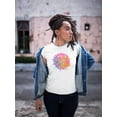 thumbnail image 2 of Holi Festival Mandala T-Shirt Women -Image by Shutterstock, Female x-Large, 2 of 4