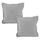 thumbnail image 1 of Cojin Decorativo Cuadrado Set de 2 DICASA Plata, 1 of 4