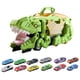 thumbnail image 1 of Camión de juguete creativo para niños, coche de dinosaurio, juguete educativo transformable para 2, 3, 4 y 5 años. Verde, 1 of 7
