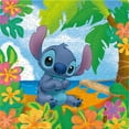 thumbnail image 3 of Ceaco Disney Flower Power Stitch 200-Piece Interlocking Jigsaw Puzzle for Children Ages 8+, 3 of 7