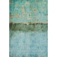 thumbnail image 2 of Addison Rugs Mayfield Premium Machine Washable Transitional Abstract Teal Rectangle Rug, 10' x 14', 2 of 7