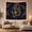 Navy Dragon, variant on Golden Dragon Against Navy Blue with Swirling Clouds, Majestic Japanese Inspired for Art Lovers, Traditional East Asian Decor, Birthday Gift, Tapestry Wall Hanging for Bedroom and Living Room