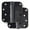 Bronze, variant on Miseno MDH4092SC 4 X 4 Spring Hinge 5/8" Radius Corner Door Hinge - Chrome