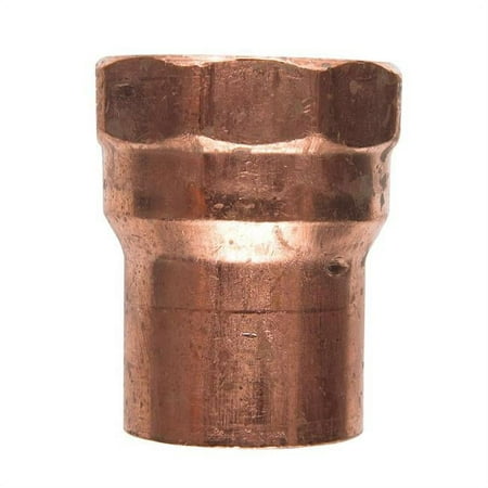 UPC 039923001078 product image for B&K Products 4062162 Mueller Streamline 0.5 in. Solder T x 0.5 in. Female Copper | upcitemdb.com