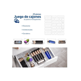 thumbnail image 3 of Organizador De Cajones Joyas Maquillaje 25 Pzas De Plástico Xtellar transparente, 3 of 4