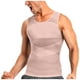 thumbnail image 1 of pstuiky Camisetas sin mangas para hombre, Fajas moldeadoras para hombre, corsé elástico de cintura alta, sin mangas, cuello redondo Tops elegantes para mujer xxl, 1 of 2