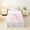 White Pink A, variant on Feelyou Girly Pink J Letter Twin Sheets for Girls, Pink Bowknot Floral Bedding, 3pcs, 1 Flat Sheet, 1 Fitted Sheet and 1 Pillowcase