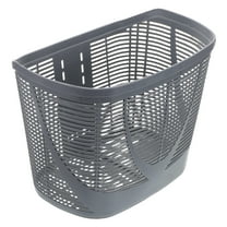 PAMINGONO 1Set Bicycle Basket For Bike Front Handlebar Plastic Storage Accessory 12.97X9.82X9.24In