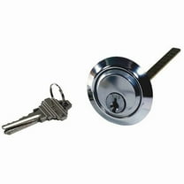 American Garage Door Supply Rim Cylinder,With Keys LRC10