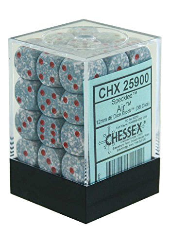 Speckled Air 36D6 Air Set Chessex CHX25900 Dice-Speckled 