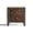 Rustic Walnut, variant on Grain Wood Furniture Montauk 2-Drawer Bedside Nightstand, Solid Wood with Rustic Walnut Finish