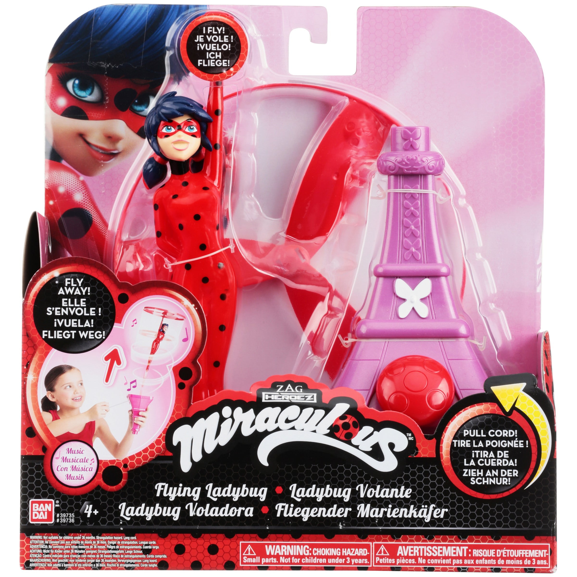 Compra online de HaoYunLai Anime Miraculous Ladybug Action Figure