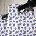 thumbnail image 4 of Ambesonne Grape Grommet Curtain, Fruit Yummy Design, 50" x 63", Purple Green, 4 of 6