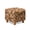 Cartoon Capybara Orange, variant on TSOVTHRID Oil Painting Floral Print Ottoman Slipcover Square Stretch Ottoman Covers for Folding Storage Stool Soft Foot Stool Cover with Elastic Bottom for Home Decor
