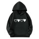 thumbnail image 3 of Sudaderas con capucha para niños y niñas, sudaderas casuales de manga larga, lindas sudaderas de gran tamaño con bolsillo de polar, chaquetas para niñas, 3 of 4