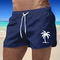 thumbnail image 2 of Kcolen Men's Swim Trunks High Elastic Waist Board Shorts Light Upf Bathing Suit Mens Swim Trunks Summer Beach Athletic Fit Bathing Suit Beach Board Shorts, 2 of 4