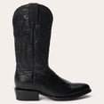 thumbnail image 2 of Men's Stetson Wayne Teju Boots Round Toe Handcrafted Black, 2 of 8