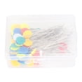 thumbnail image 5 of PEACNNG 100pcs Flower Head Sewing Pins Flat Head Straight Quilting Pins for Sewing DIY Projects#1, 5 of 5