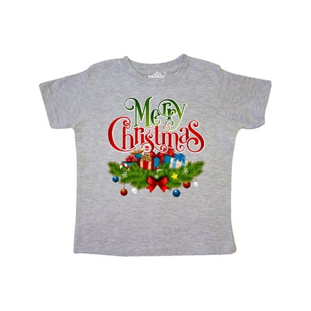 

Inktastic Merry Christmas Gift Toddler Boy or Toddler Girl T-Shirt