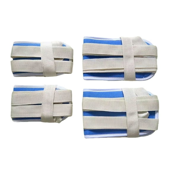 1 Set of Arm and Leg Restraints with Ankle and Wrist Restraints and Medical Restraint Band Restraints Strap and Protective Restraints Belt