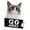 Premium Poster & Mount Bundle, variant on Grumpy Cat - Go Away Wall Poster, 22.375" x 34"