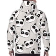 thumbnail image 5 of Hoodies for Men - Cute panda A Long Sleeve Comfrt Men'S Fashion Hoodies & Sweatshirts, Sweatshirts for Men Hoodies Pullover Clothing Clothes with Pouch, 5 of 7