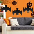 thumbnail image 2 of Lunfar 3pcs Bats Hanging Halloween Decorations Spooky Stylish Décor for Fun Halloween, 2 of 5