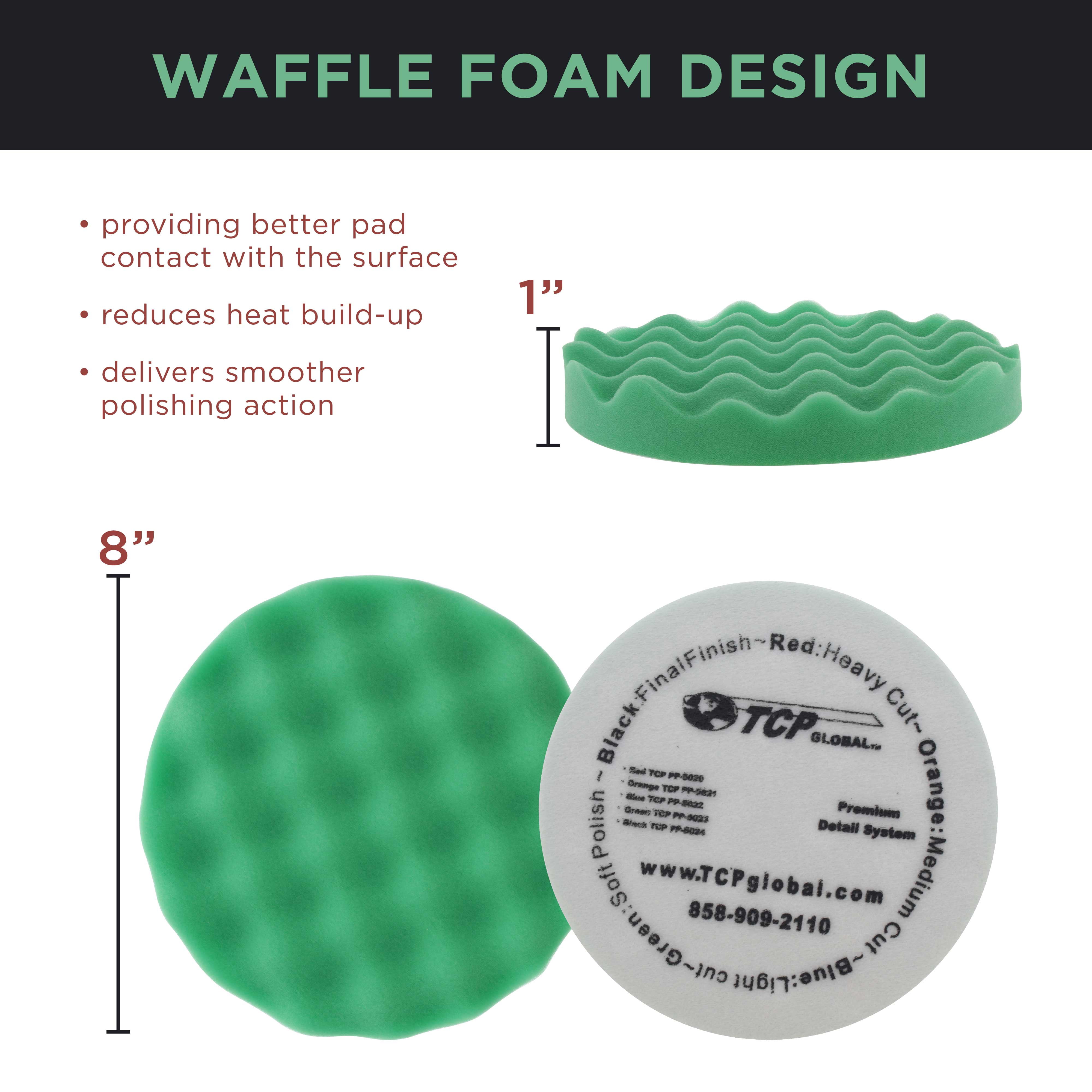 31pcs Car Polishing Sponge Pad Kit, Buffing and Polishing Kit with Waffle  Foam, Wool Grip Pads, Backing Plates, Drill Adapter, Sanding Papers,  Threaded Polisher Grip 