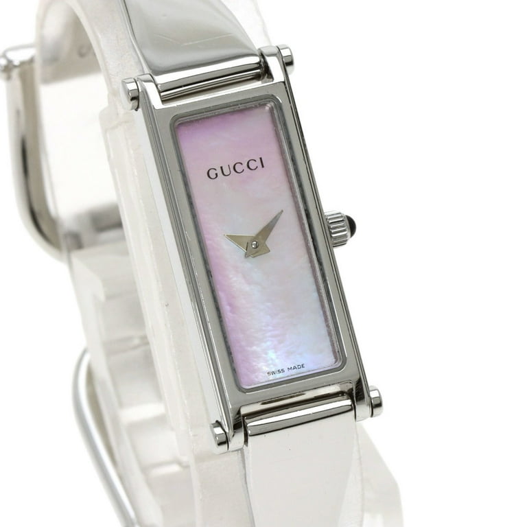 Gucci women's watch 2025 square face