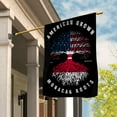 thumbnail image 3 of American Grown Monacan Roots Monaco Flag Souvenir friendship Proud Garden Flag, Double-Sided Decorative Outdoor Flag, Polyester Yard Flag 12 x 18 in, 3 of 5