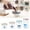 Blue, variant on riaocot 600/800/1000/1500ML Sealed Jar with Airtight Lid Large Capacity Clear Multifunctional Fruit Dry Goods Nuts Grain Cereal Seasoning Tea Leaf Container Storage Box