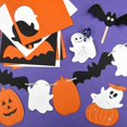 thumbnail image 2 of Recortes de papel perforado para Halloween, 139 unidades, manualidades recién cortadas, 2 of 8