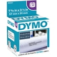 thumbnail image 1 of DYMO LabelWriter Label Thermal, Printer Labels Address Large 1-4/10" x 3-1/2" 260 Labels, 2-Carded, White (30321), 1 of 3